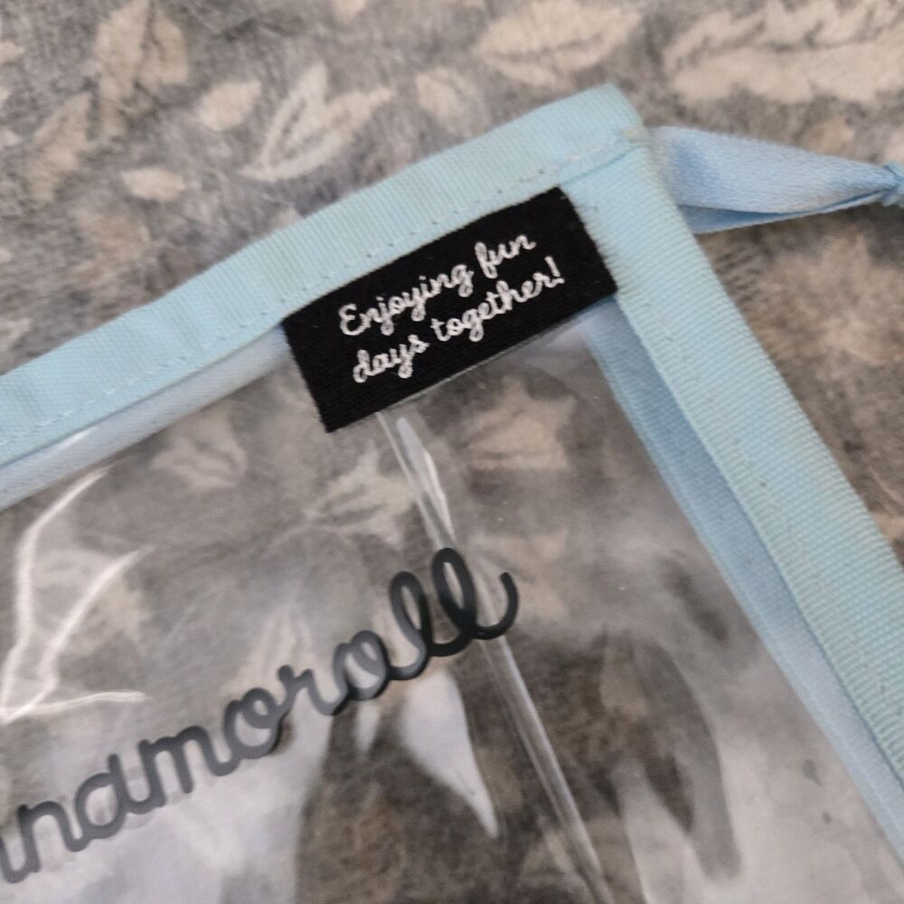 Sanrio Japan Cinnamoroll Clear Pouch Drawstring Zipper Bag 2022 Item 339954 - Picture 7 of 9